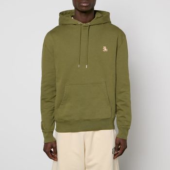 Maison Kitsuné Chillax Patch Regular Cotton-Jersey Hoodie - XXL