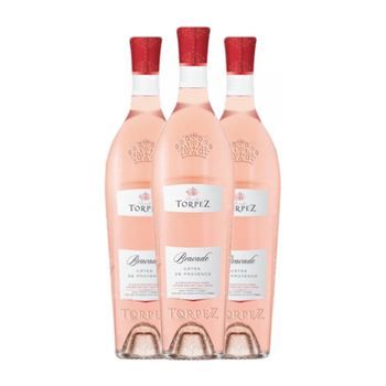 Torpez Saint-tropez Vino Rosado Bravade Rosado Côtes Joven 75 Cl 13% Vol. (pack De 3 Unidades)