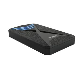 TooQ TQE-2550BL Caja Externa Gaming LED Azul 2.5