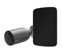 ezviz eb3 kit camara de video vigilancia de exterior con bateria mas panel solar 5w