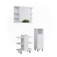 set de muebles de bano fynn 3 partes vicco