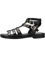 de porronet sandalias porronet 3126 negras estilo gladiador negro