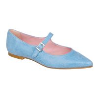 bailarina ante labrado celeste pulsera