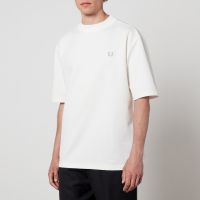 fred perry logo-embroidered jersey t-shirt - xxl