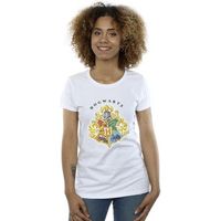 harry potter camiseta hogwarts para mujer
