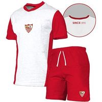 pijama verano sevilla fc rojo adulto