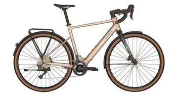 Bergamont e grandurance 8 rd bicicleta electrica de gravel shimano grx 11s 360wh 700 mm beige 2025