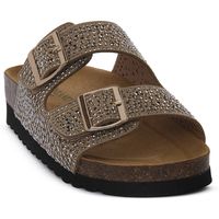grunland chanclas taupe m7hola para mujer