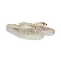 michael kors chanclas mujer - blanco talla 7