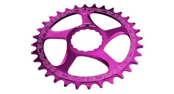Raceface cinch narrow wide directo plato de montaje purpura