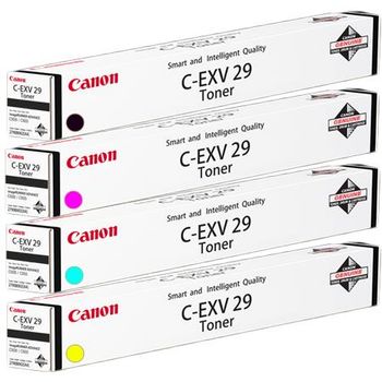 Canon C-EXV29BK/Y Full Set Original Toners (4 Pack)