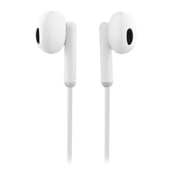 Auriculares TnB Way con cable USB-C para llamadas y música, micrófono, blancos