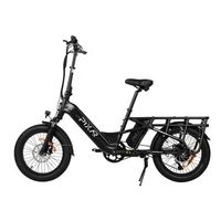 bicicleta electrica pixar plus7 20r 48 v 20 ah larga autonomia color negro