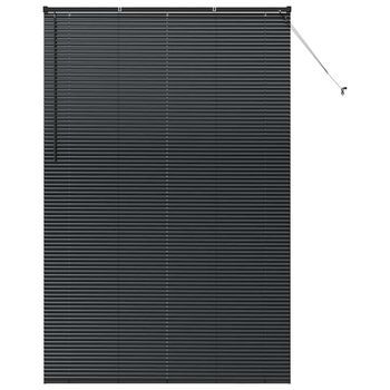 Persianas Venecianas Negro 220 X 140 Cm Aluminio Vidaxl