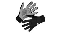 guantes largos a prueba de viento endura windchill mujer negro