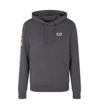 EA7 para hombre. 7M000569_AF13512 Sudadera Logo Series gris (L), Casual, Algodón