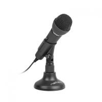 natec adder microfono de condensador negro