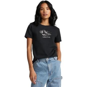 Converse Camiseta 10024537-A03 para mujer