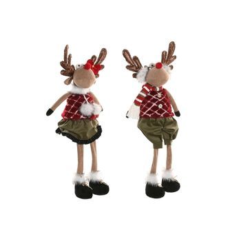 Pack De 4 Figura Poliester 23x13x60 Reno 2 Surt.