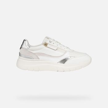 GEOX Plummery Mujer Blanco/plateado