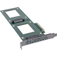 tarjeta de interfaz inline 76660o pcie 30 u2 64 gbs nvme dual ssd