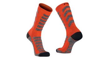 Calcetines northwave husky ceramic negro naranja  hombre