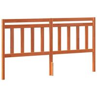 cabecero con cabecera marron cera 1855 x 100 cm vidaxl
