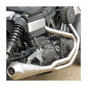 Sistema de escape Harley-Davidson Dyna Fat Bob 1584 Mass Cafe Racer 2-1