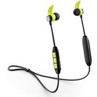 sennheiser cx sport wireless bluetooth headphones - black  yellow black