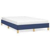 cama matrimonial  cama para adultos  estructura de cama tela azul 120x190 cm cfw389562