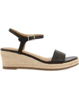 de gioseppo sandalias de piel yalaha 71701 negro