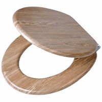 asiento de wc de cierre suave scaffold mdf marron 252022546 tiger