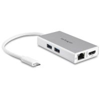 startech adaptador usb-c multifuncion con entrega de potencia hdmiusb 30 blanco