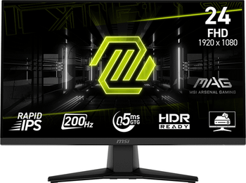 MSI MAG242F Monitor 24 IPS FHD 200Hz HDMI