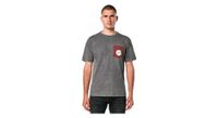 camiseta gris de manga corta alpinestars merit