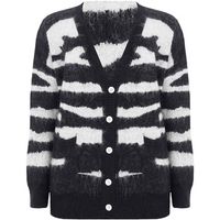 acupuncture chaqueta de punto acu cardigan zebra para hombre