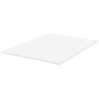 cubrecolchon de espuma 180 x 200 cm blanco restful