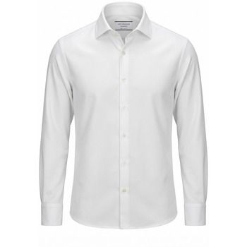 Archivium Camisa manga larga SR11CA NEU PIQUET-101 OPTICAL WHITE para hombre