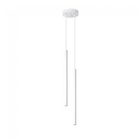 lampara colgante pastelo 2 luces