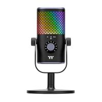 microfono thermaltake tt gs50 usb condensador con control giratorio y soporte de mesa