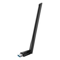 adaptador usb wi-fi tp-link ax1800 high gain wi-fi 6 doble banda externo pc negro