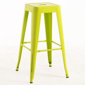 Dudeco Taburete Alto Leeds Verde Lima