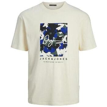 Jack & Jones Camiseta T-shirt Jack Jones Aruba beige para hombre