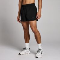 pantalon corto de entrenamiento con tiro de 8cm para hombre de mp - negro - xl