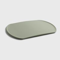 tabla de cortar de polipropileno verde mate 35x225 cm