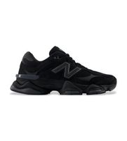 new balance para hombre u9060v1 zapatillas de piel 9060 negro 415 plano serraje cordones casual