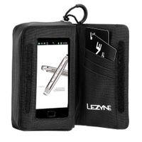 lezyne phone wallet - black