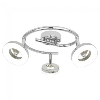 Plafón led natal (3 luces)