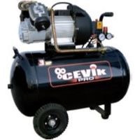 compresor semiprofesional 100 l - 3 hp y 357 lmin con cabezal en v - unidad