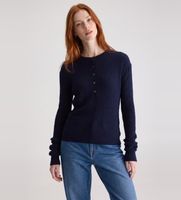 bellerose para mujer bw262927 k1714u jersey aryro marino s casual lana manga larga